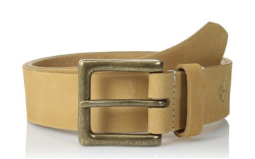 Timberland Men's 38 mm Boot Leather Belt-Wheat