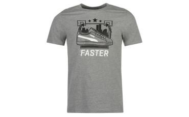 Puma Retro QTT T Shirt Mens - Grey