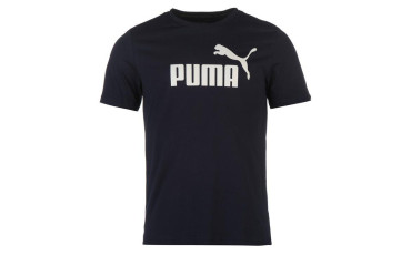 Puma No 1 Logo T Shirt Mens - Peacoat