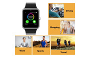 POSIUAN MSRM 1.54 Inch Buletooth Smart Watch Support Android 4.2, IOS 7.0 Remote Camera Anti Lost