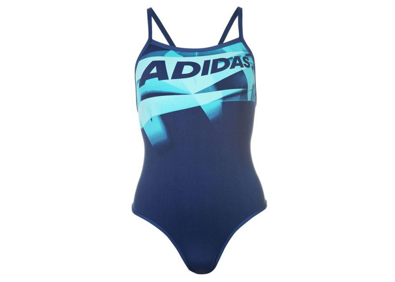 adidas Infinitex Swim Suit Ladies - Blue/Mint