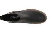 Clarks Bushacre Up - Black Leather