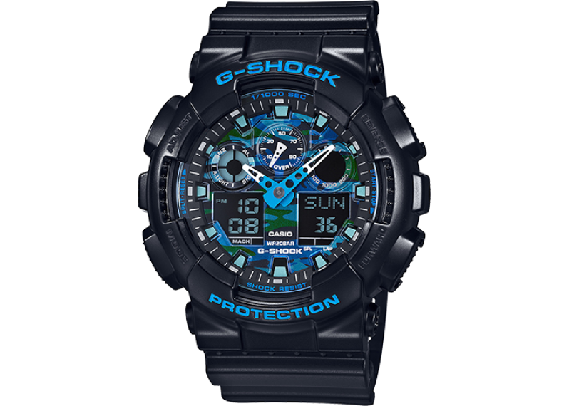 G-Shock Men's Analog-Digital Watch - GA100CB-1A