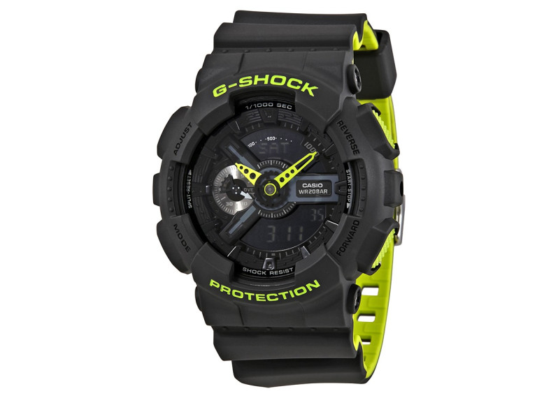 G-Shock Black Dial Men's Neon Sports Watch