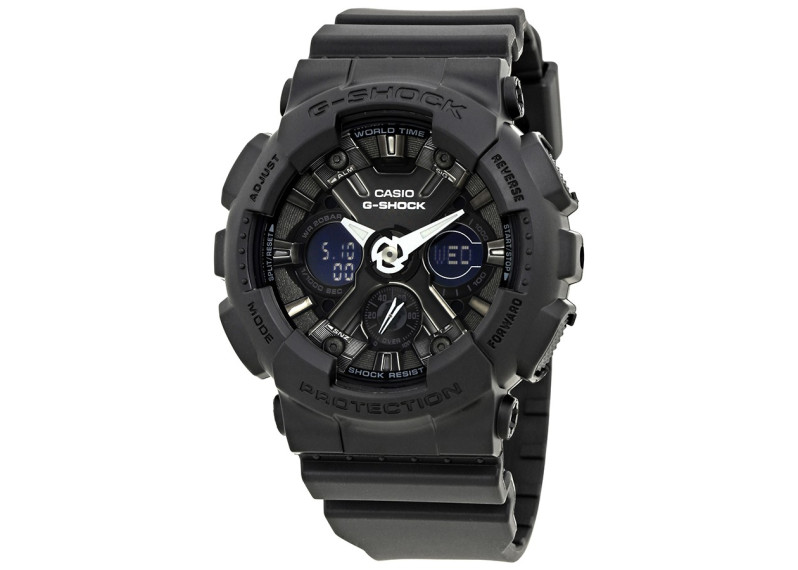 G-Shock Black Dial Resin Men's Watch - GMA-S120MF-1ACR