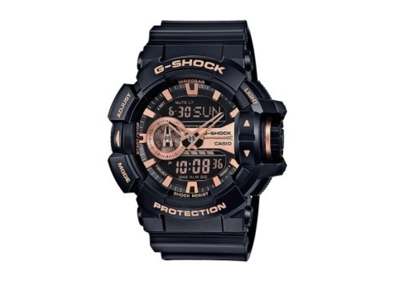 G-Shock Men's Digital Black Resin Watch - GA-400GB-1A4CR
