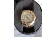 Chronograph Champagne Dial Gold-Tone Stainless Steel Watch - FB1362-59P