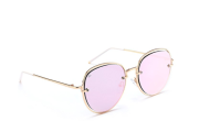 PRIVE REVAUX “The Escobar” Handcrafted Designer Aviator Sunglasses - Pink