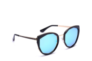 PRIVE REVAUX “The Artist” Handcrafted Designer Geometric Polarized Sunglasses - Black Gold