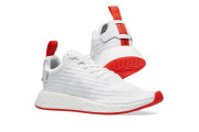 ADIDAS NMD_R2 PK - White & Core Red