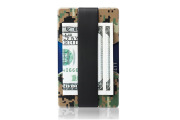 ROCO Minimalist Aluminum Slim Wallet RFID BLOCKING Money Clip - No.2 - Woodland Digital