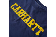 CARHARTT LIGHT COLLEGE TEE - Blue & Yellow