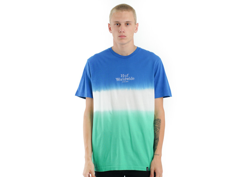 Garment Dip Dye T-Shirt - Blue