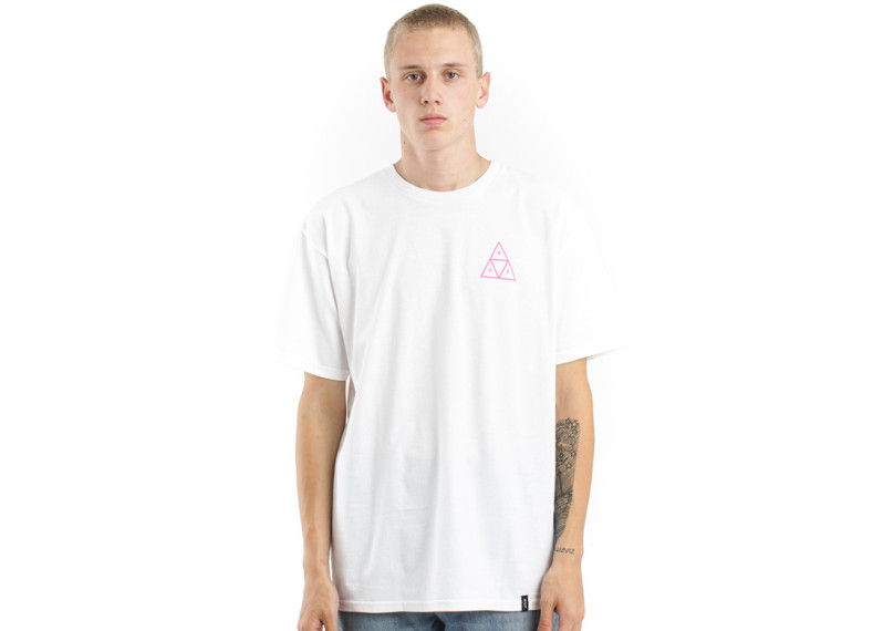 Puff Triple Triangle T-Shirt - White
