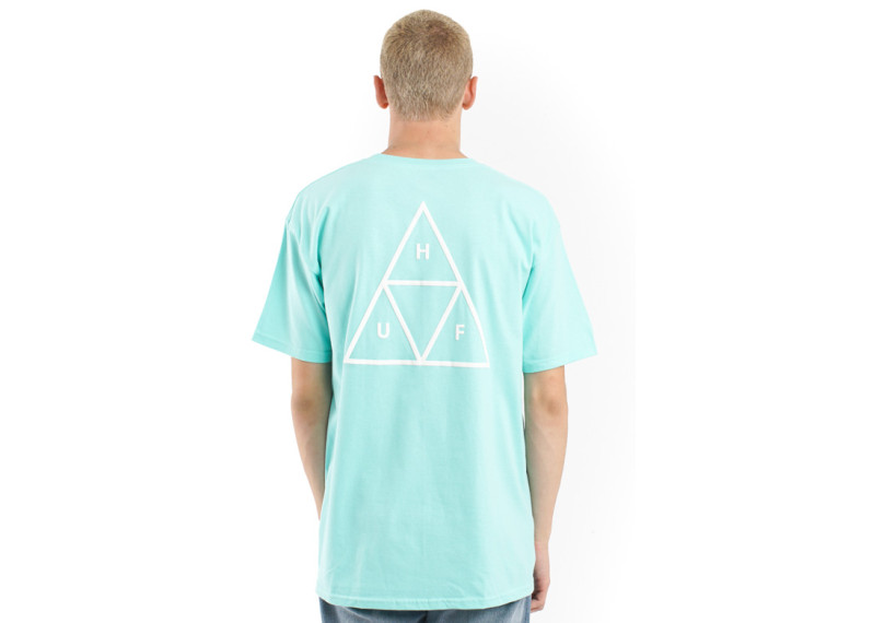 Puff Triple Triangle T-Shirt - Celadon