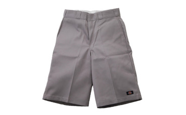 Dickies 42283 Cellphone Pocket Work Shorts - Silver