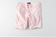 AEO EXTREME FLEX CLASSIC FLAT FRONT SHORT - Pink