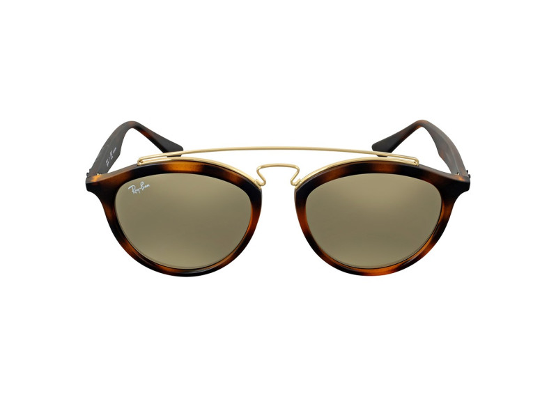Gatsby II Round Gold Mirror Sunglasses - RB4257 60925A 53