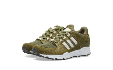 ADIDAS EQT RUNNING SUPPORT Olive Cargo & Clear Brown