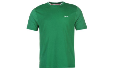 Slazenger Tipped T-Shirt Mens - Dark Green