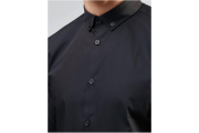 ASOS Regular Fit Smart Shirt With Button Down Collar In Black