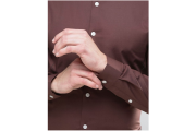 ASOS Stretch Slim Shirt In Brown