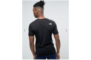 The North Face T-Shirt With Chest Logo In Black