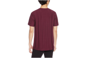 FRED PERRY Shadow Stripe T-Shirt - AUBERGINE