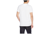 FRED PERRY Square Print T-Shirt - WHITE
