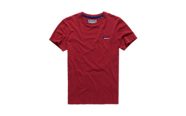 Vintage Embroidery T-shirt - super state red marl