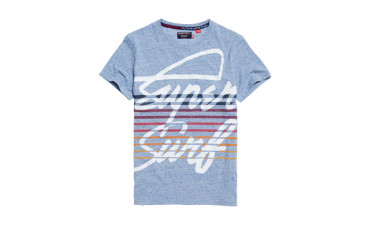 Crew Surf T-Shirt - flint blue grit