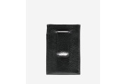 Wayland Card Case With Money Clip - Black
