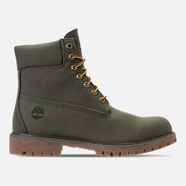 Right view of Men's Timberland 6 Inch Premium Canvas Boots